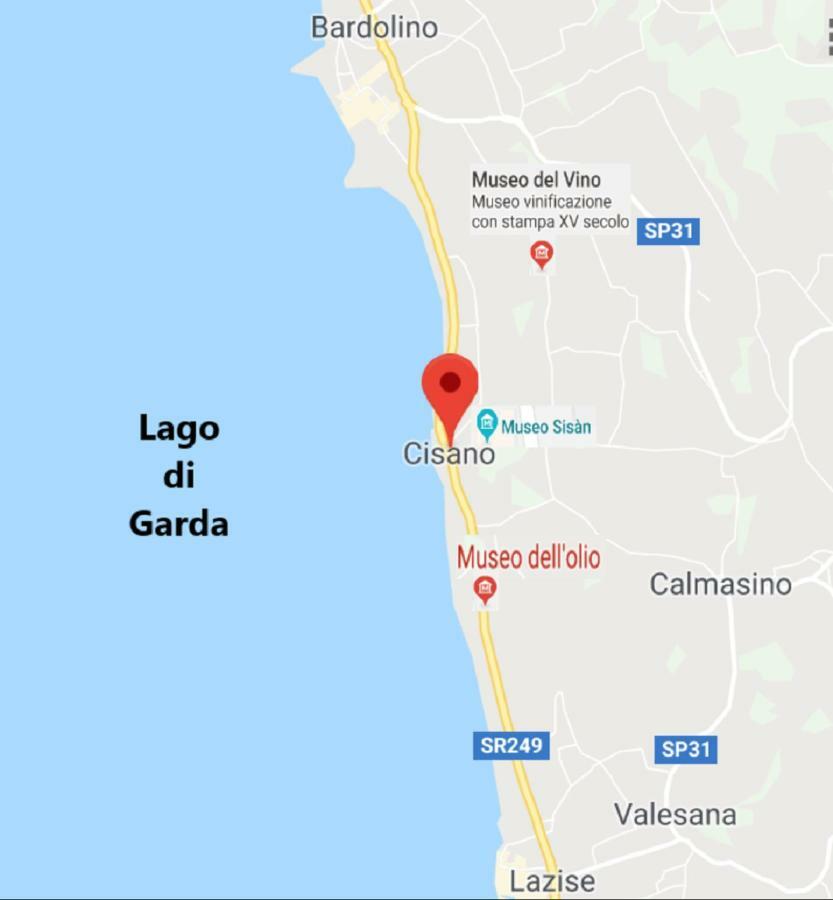 Appartamento Con Giardino A Cisano Di Bardolino Exteriör bild
